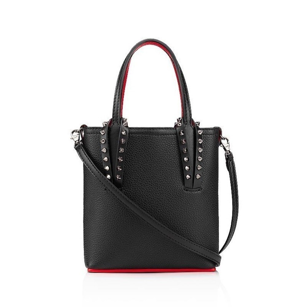 Christian Louboutin Mini Shoulder Bag Tote Bag Cabata Black